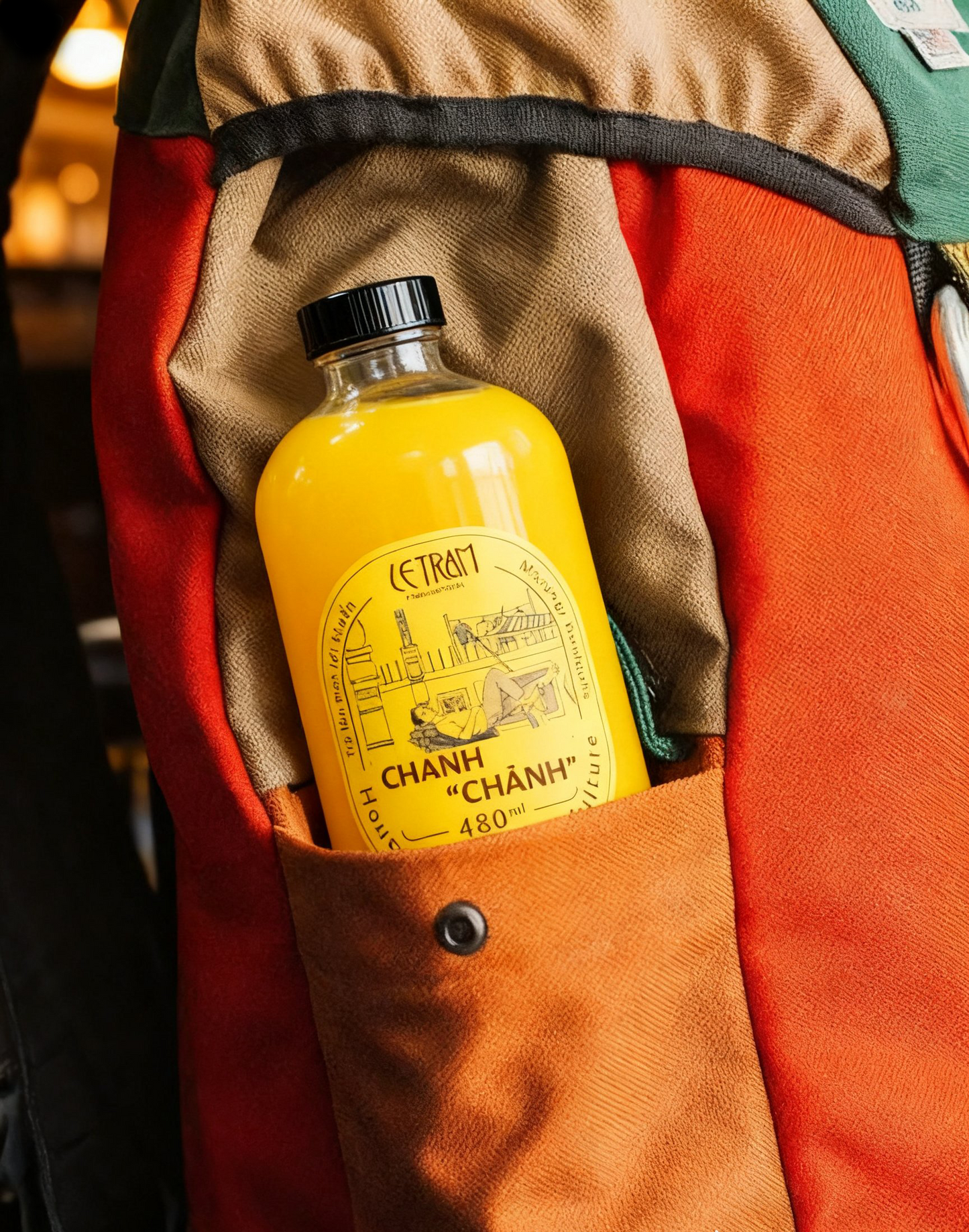 Kombucha Chanh "Chảnh" - Size L 480ml