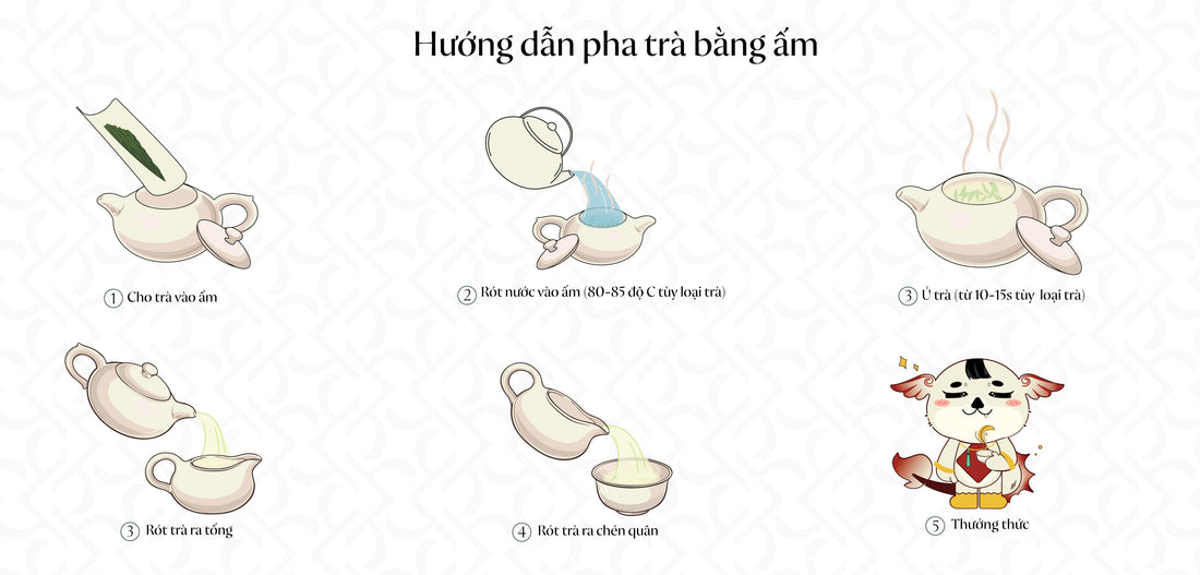 Hướng Dẫn Pha Trà Cơ Bản Bằng Ấm: Tận Hưởng Trọn Vẹn Hương Vị