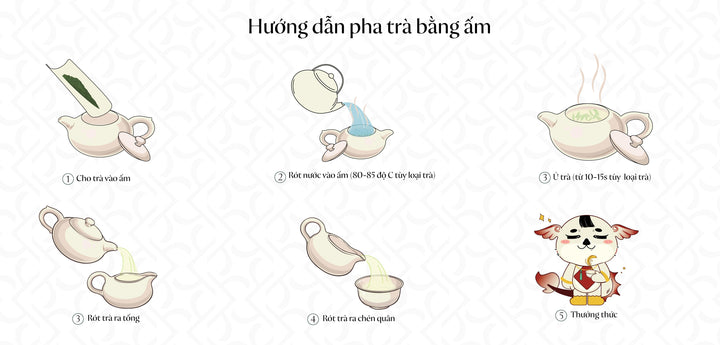 Hướng Dẫn Pha Trà Cơ Bản Bằng Ấm: Tận Hưởng Trọn Vẹn Hương Vị