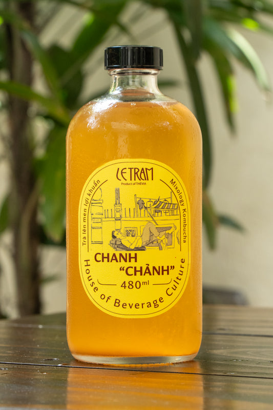 Kombucha Chanh "Chảnh" - Size L 480ml